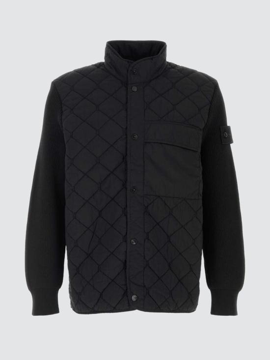 26FW 스톤 아일랜드 자켓 4100016S00F6 V0029 Black - STONE ISLAND