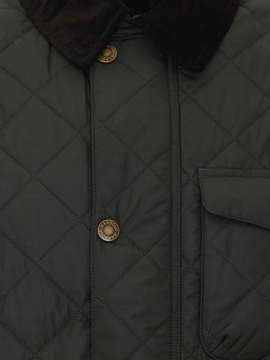 26FW 바버 혼비 퀼팅 재킷 MQU1808 GN71 Green - BARBOUR