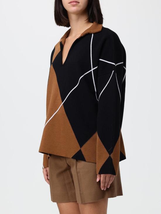26FW 막스마라 폴로 티셔츠 2621366232600 008 Black - MAX MARA