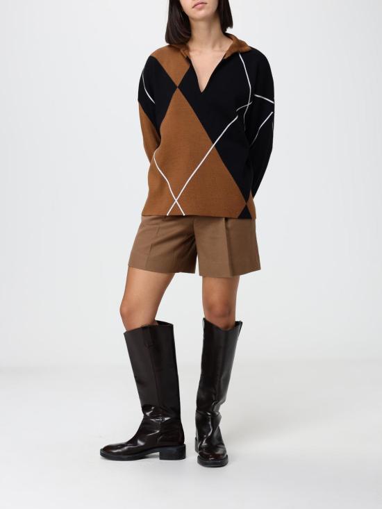 26FW 막스마라 폴로 티셔츠 2621366232600 008 Black - MAX MARA