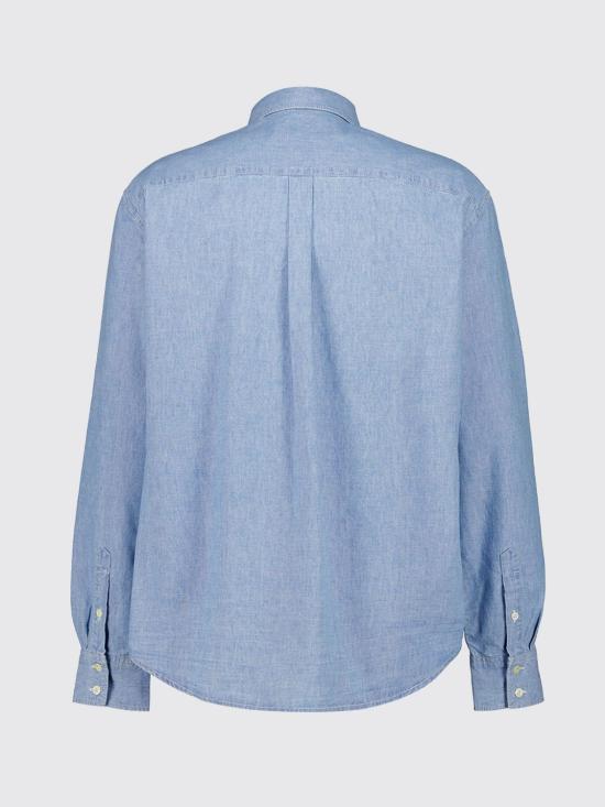 26FW 셀린느 코튼 데님 셔츠 RC0N42N68 GGG2 Blue - CELINE