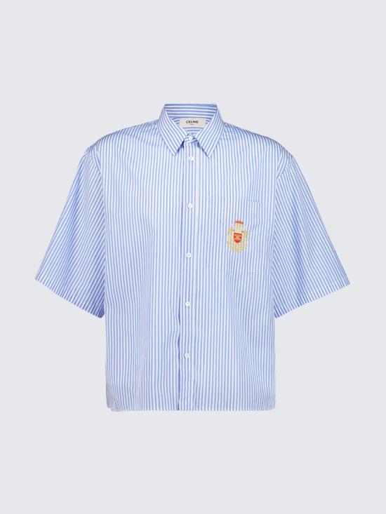 26FW 셀린느 셔츠 RC0NC1389 CBA0 Blue - CELINE