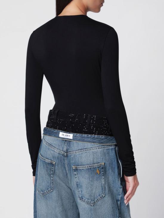 26FW 안다마네 탑 T200771ATJV053 999 Black - ANDAMANE
