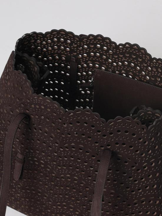 26FW 알라이아 숄더백 AA1L6014CA322 U15 Brown - ALAIA