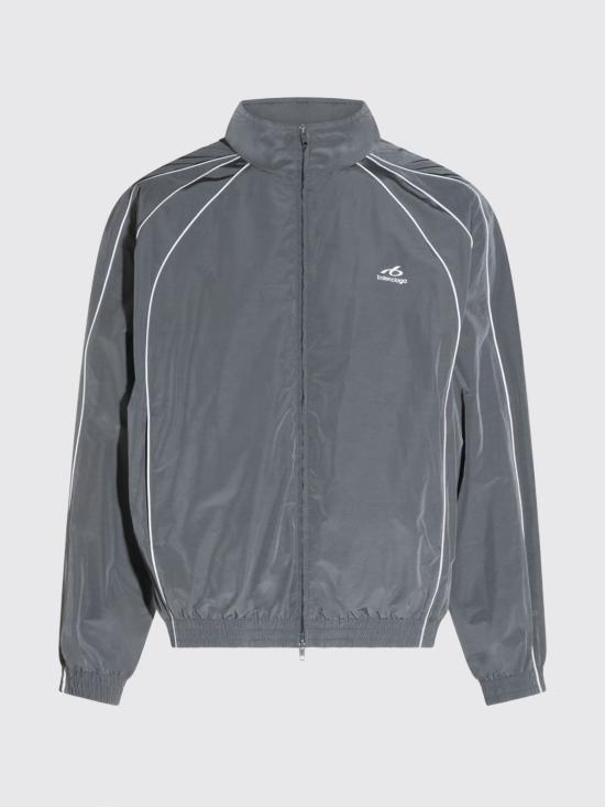 26FW 발렌시아가 캐주얼 트랙 자켓 A001YQTPQ38 1485 Grey - BALENCIAGA
