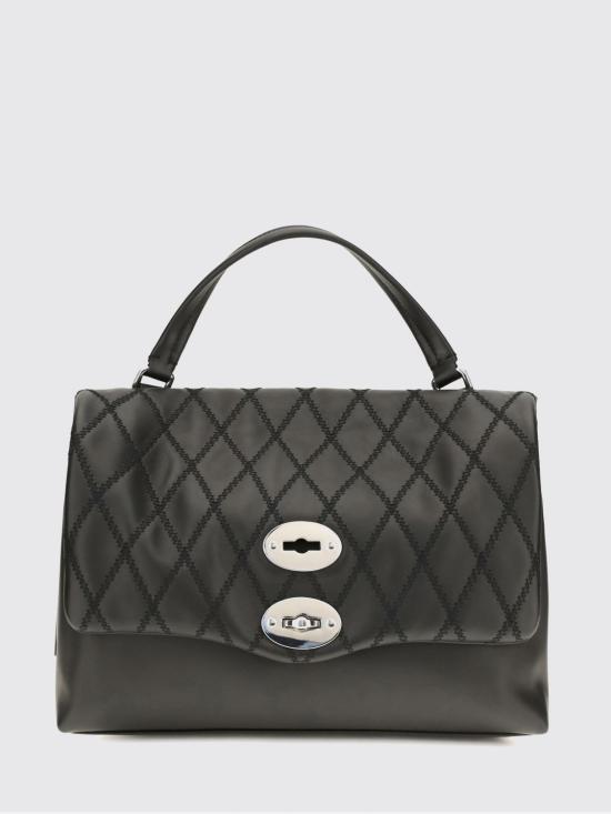 26FW 자넬라토 토트백 0709502340000SMALL Z0001 Black