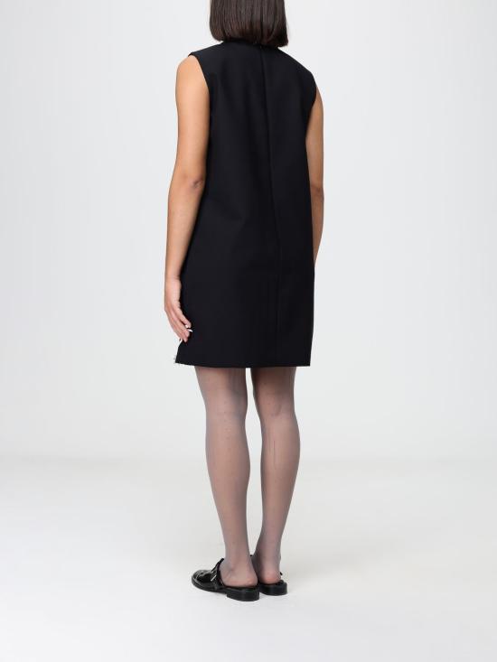 26FW 모스키노 롱 원피스 A04095521 0555 Black - MOSCHINO