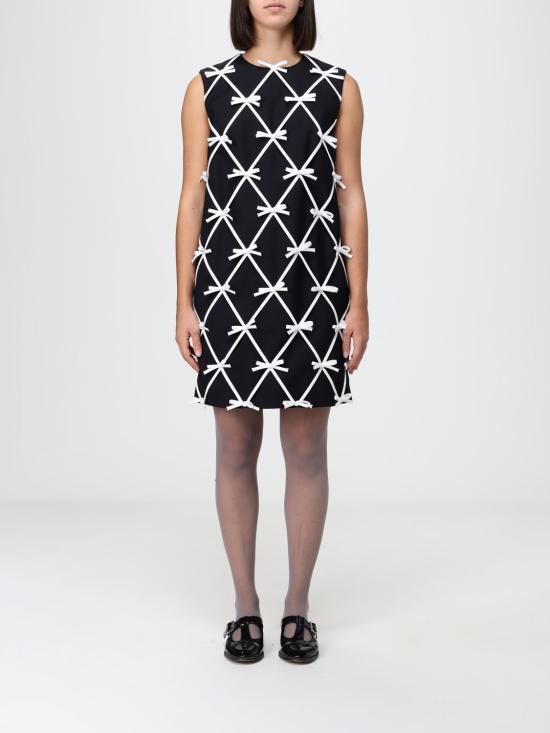 26FW 모스키노 롱 원피스 A04095521 0555 Black