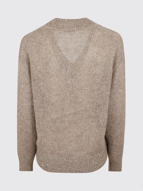 26FW 브루넬로 쿠치넬리 스웨터 MMS579702P C9900 Dove Grey - BRUNELLO CUCINELLI
