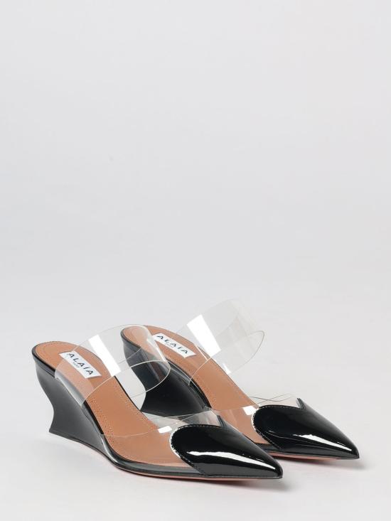 26FW 알라이아 힐/펌프스 AA3M3013CK150 999 Black - ALAIA
