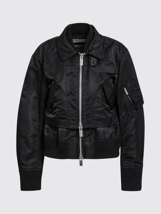 26FW 사카이 X 칼하트 WIP 자켓 08582 001 Black - SACAI X CARHARTT WIP
