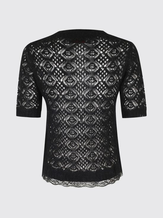 26FW 에르마노 피렌제 탑 D49EM067EO7 MF099 Black - ERMANNO FIRENZE