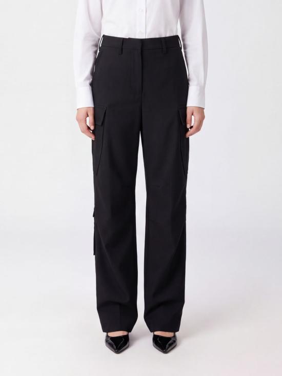 26FW 스텔라 맥카트니 팬츠 6440413HU704 1000 Black