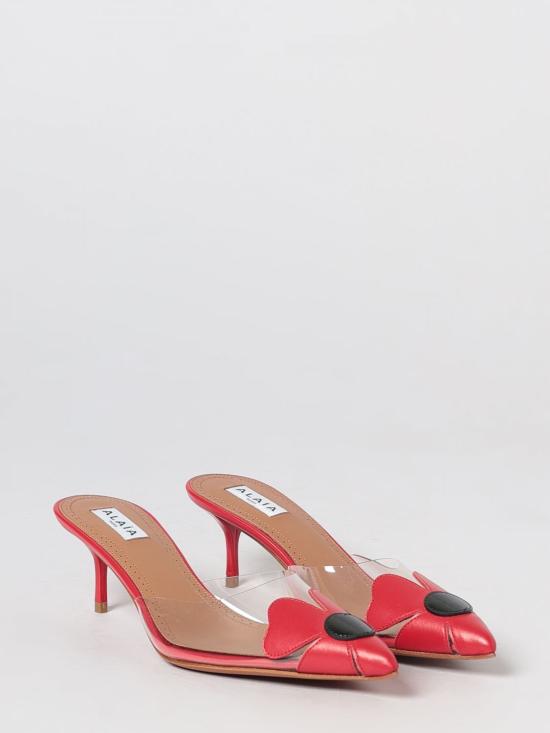 26FW 알라이아 힐/펌프스 AA3M2023O022 B38 Red - ALAIA