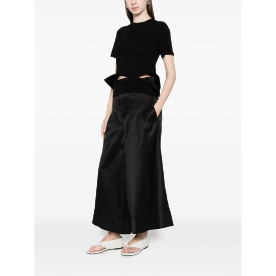 26SS 와타나베 준야 폴로 티셔츠 JQ T040 BLACK - JUNYA WATANABE