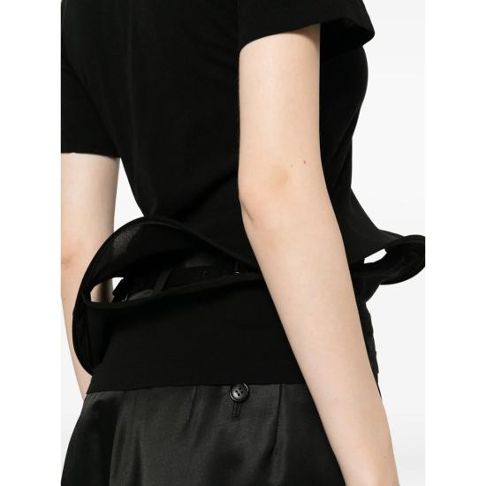 26SS 와타나베 준야 폴로 티셔츠 JQ T040 BLACK - JUNYA WATANABE