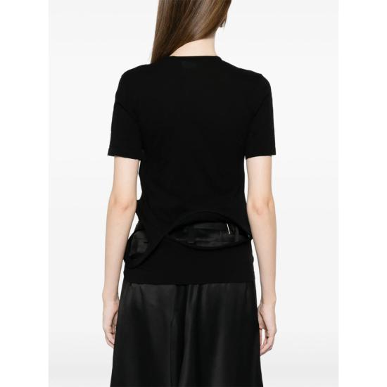 26SS 와타나베 준야 폴로 티셔츠 JQ T040 BLACK - JUNYA WATANABE