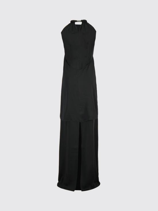26FW 스텔라 맥카트니 롱 원피스 6A07293FU302 1000 Black - STELLA MCCARTNEY