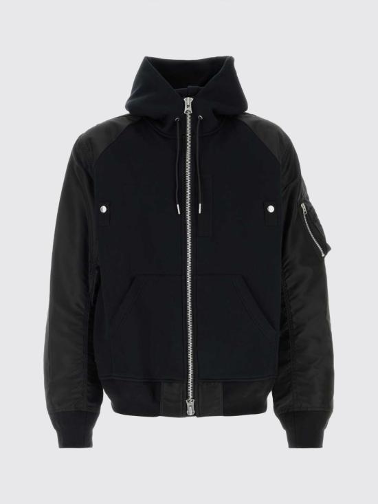 26FW 사카이 긴팔 티셔츠 2604136M 001 Black - SACAI