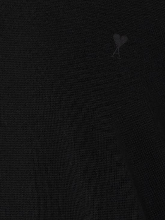 26FW 아미 ADC 크루넥 스웨터 HKS826001 180 Black 1 - AMI