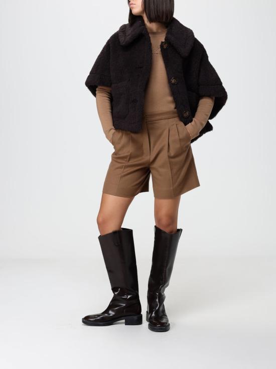 26FW 막스마라 만토 스웨터 2621366082600 002 Camel - MAX MARA