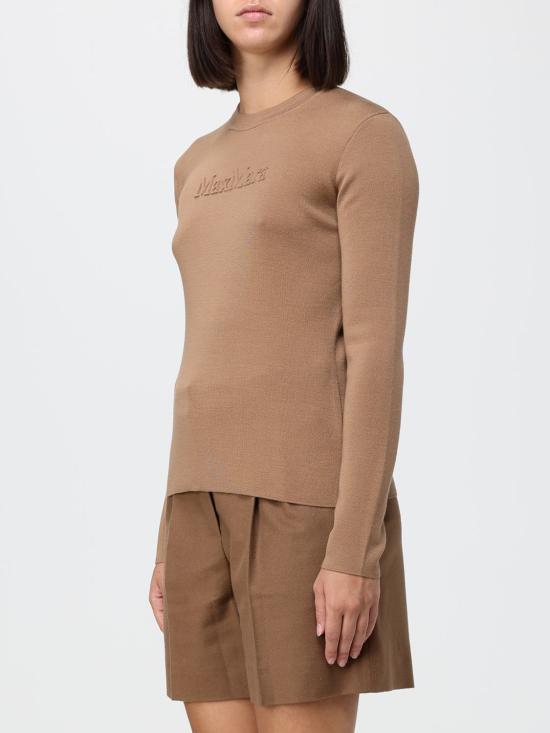 26FW 막스마라 만토 스웨터 2621366082600 002 Camel - MAX MARA