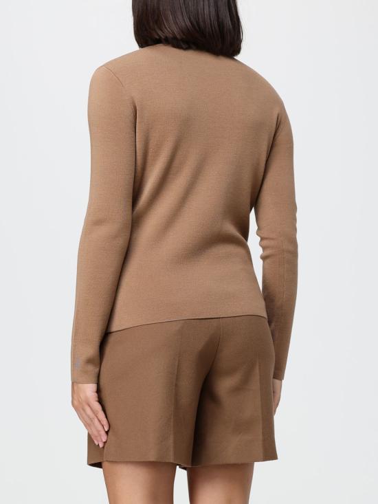 26FW 막스마라 만토 스웨터 2621366082600 002 Camel - MAX MARA