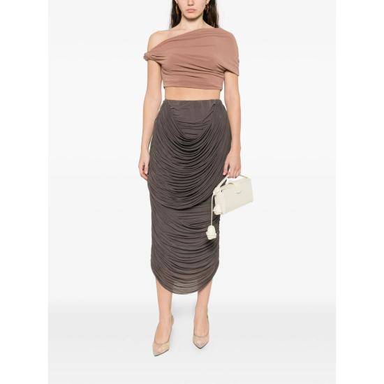 26SS 마그다뷰트림 스커트 SPODNICA 09 BROWN - MAGDA BUTRYM