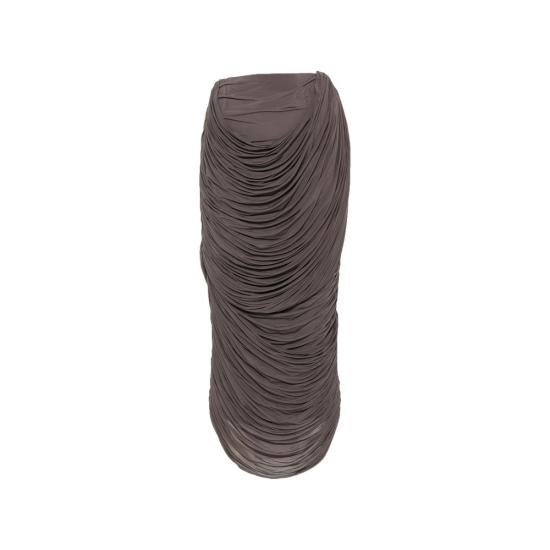 26SS 마그다뷰트림 스커트 SPODNICA 09 BROWN
