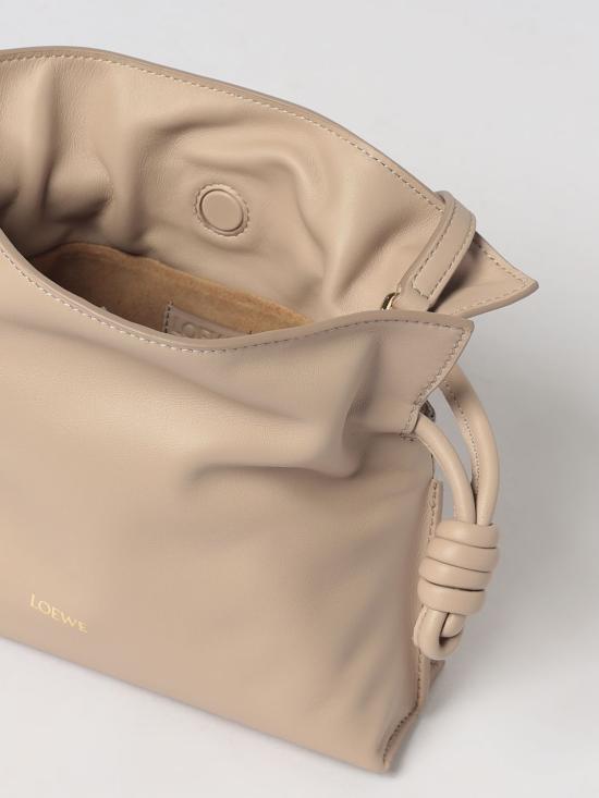 26FW 로에베 나파 카프스킨 미니 플라멘코 클러치 A411FC2XA6 2150 Beige - LOEWE