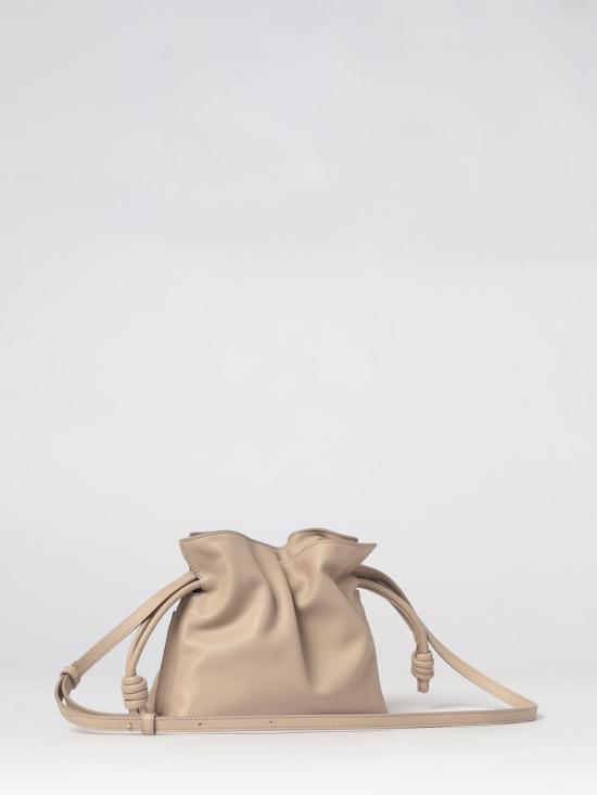 26FW 로에베 나파 카프스킨 미니 플라멘코 클러치 A411FC2XA6 2150 Beige - LOEWE