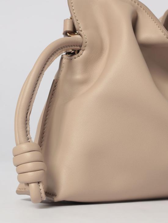 26FW 로에베 나파 카프스킨 미니 플라멘코 클러치 A411FC2XA6 2150 Beige - LOEWE
