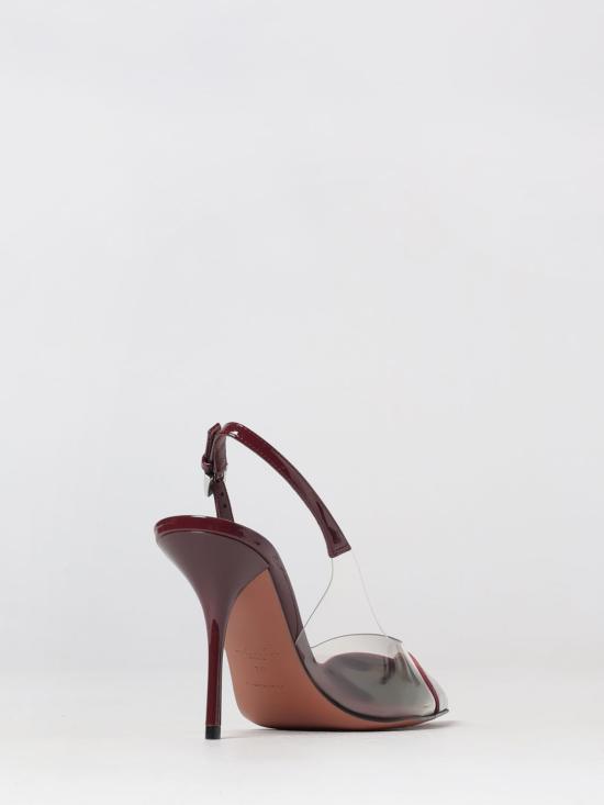 26FW 알라이아 힐/펌프스 AA3E083CK150 325 Burgundy - ALAIA