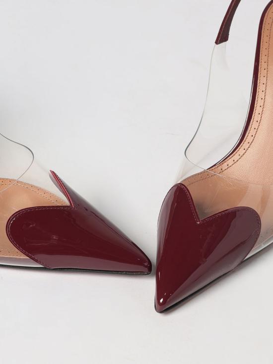 26FW 알라이아 힐/펌프스 AA3E083CK150 325 Burgundy - ALAIA