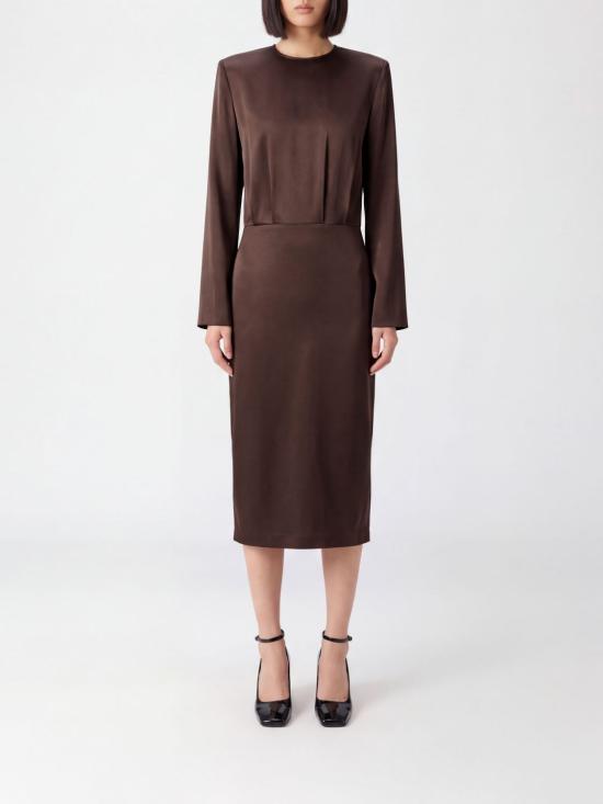 26FW 페데리카 토시 롱 원피스 31215311 69 Brown