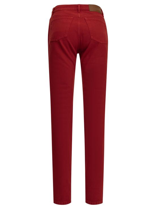 26FW 끌로에 데님 팬츠 CH26WDP21159656 Red - CHLOE