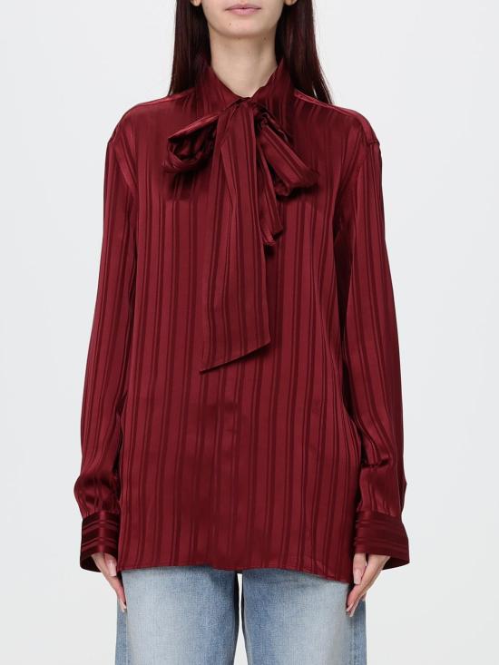 26FW 생로랑 탑 838125Y142U 5504 Burgundy