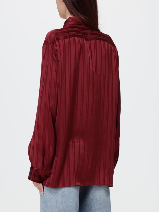26FW 생로랑 탑 838125Y142U 5504 Burgundy - SAINT LAURENT