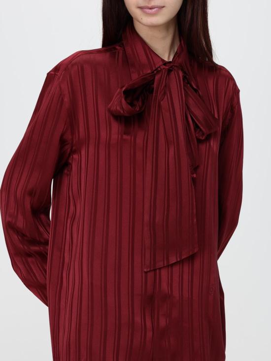 26FW 생로랑 탑 838125Y142U 5504 Burgundy - SAINT LAURENT