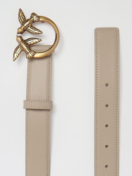 26FW 핑코 레귤러 벨트 100125A0F1 C50Q Beige - PINKO