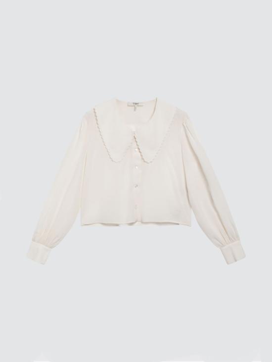 26FW 끌로에 셔츠 CH26AH109005 107 White - CHLOE