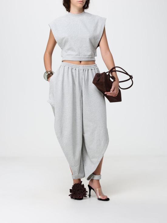 26FW 알라이아 르 테켈 미디움 레더 숄더백 AA1S06033CA214 741 Cocoa - ALAIA