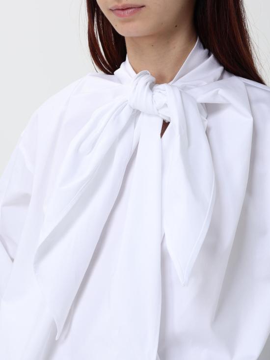 26FW 모스키노 탑 02145436 0001 White - MOSCHINO
