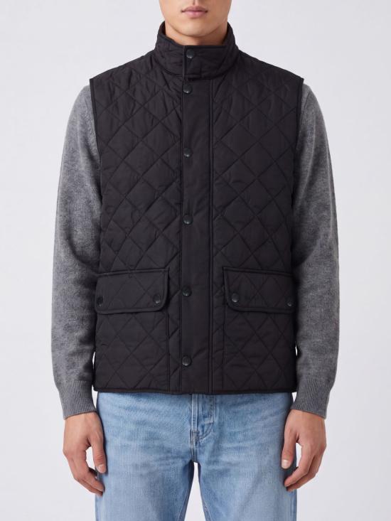 26FW 바버 로어데일 베스트 MGI0245 BK11 Black