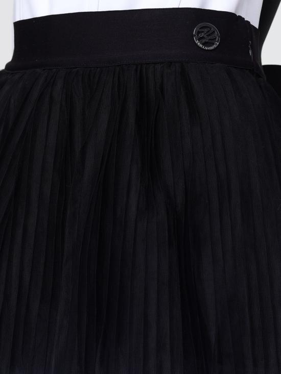 26FW 칼라거펠트 스커트 B3W12011 998 Black - KARL LAGERFELD