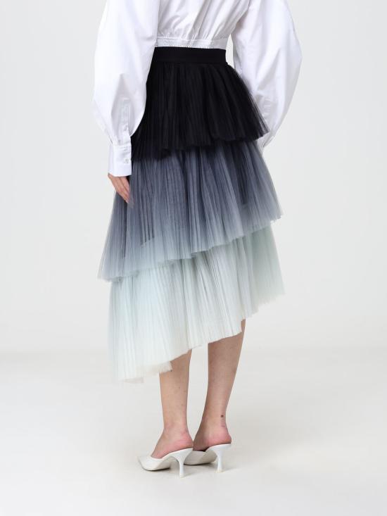 26FW 칼라거펠트 스커트 B3W12011 998 Black - KARL LAGERFELD