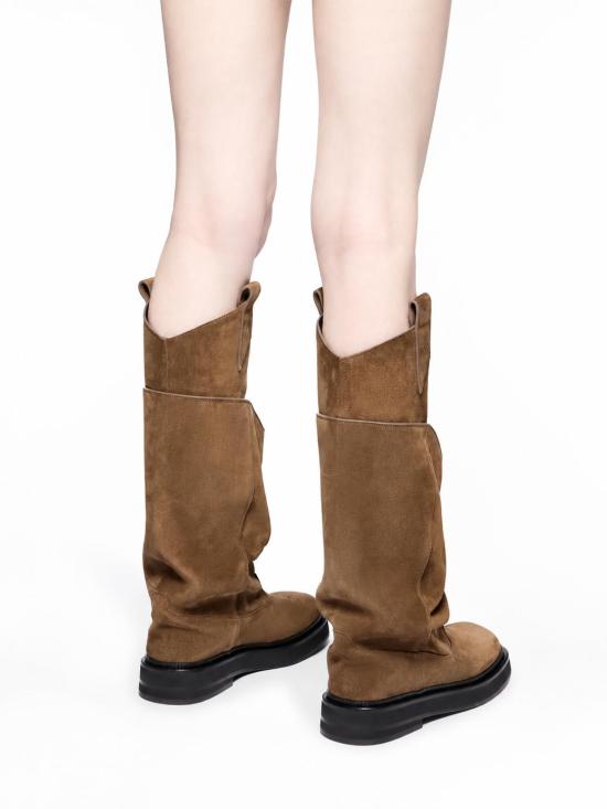 26FW 디 아티코 부츠 260WSH00902LBT040AA 064 BROWN - THE ATTICO