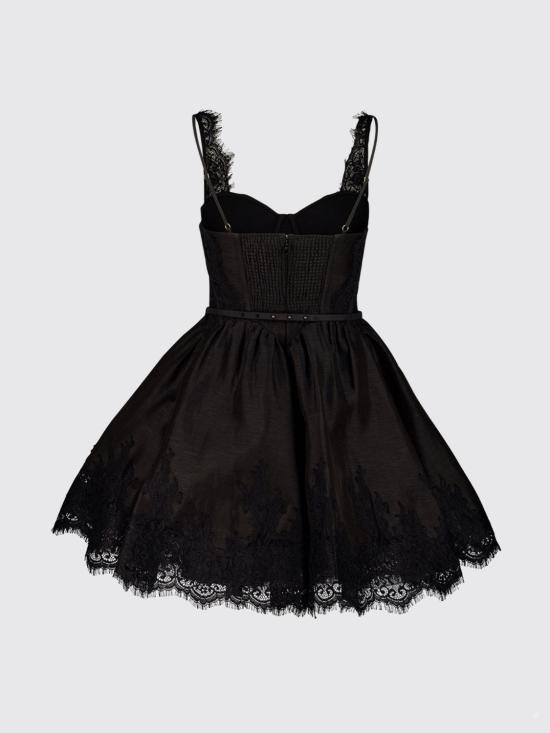 26FW 짐머만 롱 원피스 9399DF261 BLK Black - ZIMMERMANN
