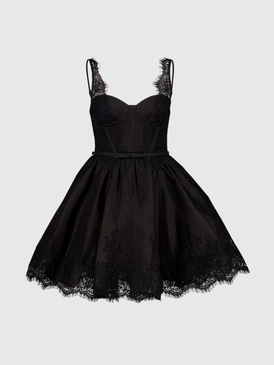 26FW 짐머만 롱 원피스 9399DF261 BLK Black - ZIMMERMANN