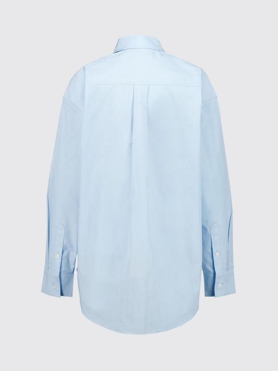 26FW 라 더블제이 셔츠 SHI0177COT082SOLID BU01 Blue - LA DOUBLEJ